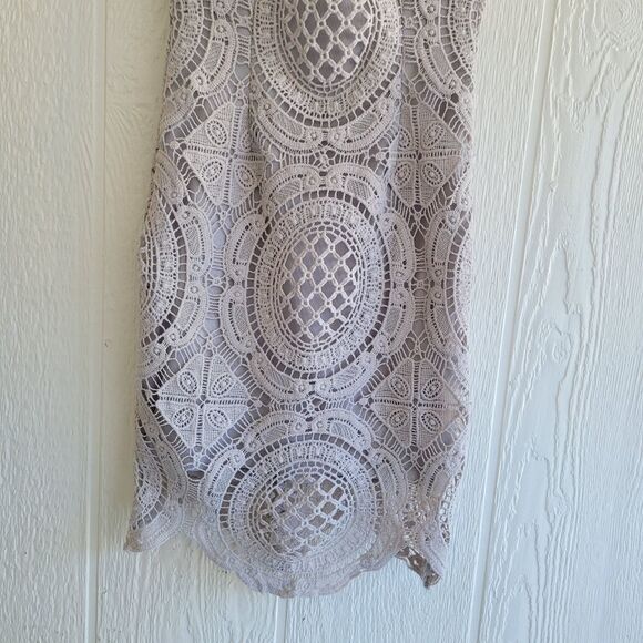 Hello Molly Gray Mini Dress - Picture 6 of 12